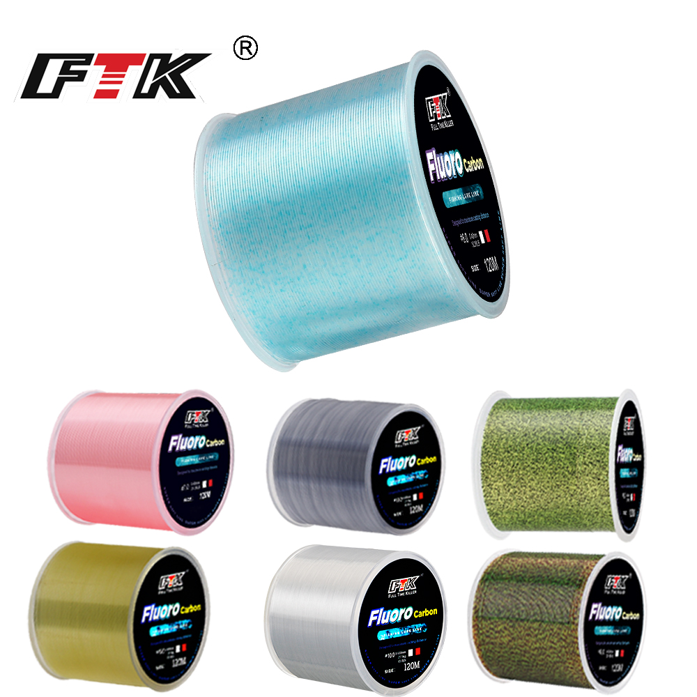 FTK 120m Invisible Fishing Lin - Fluorocarbon Line review and price